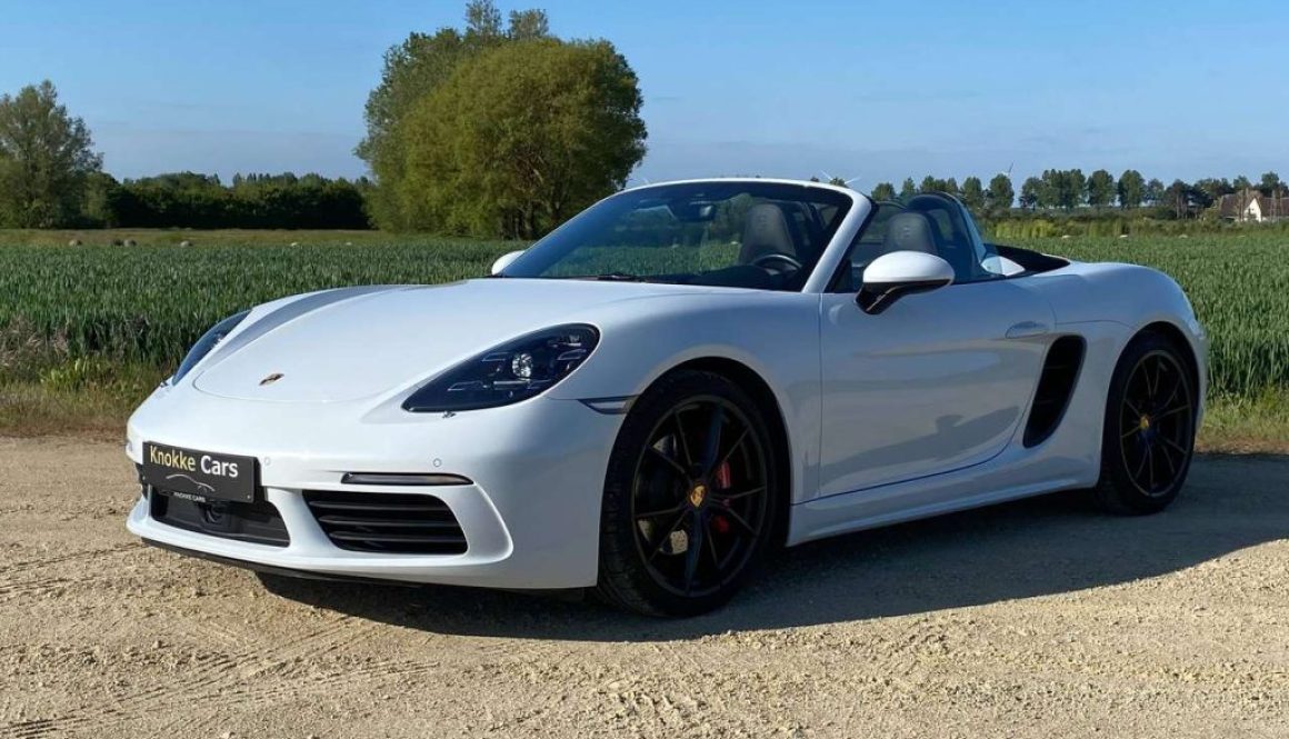 Porsche 718 " S ",PSM,Memory zetels,leder,sportuitlaat,Psm,,Alu velgen 20",parkeerhulp met camera