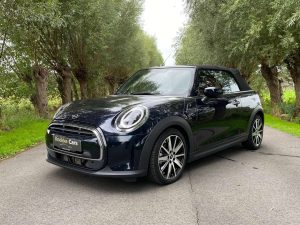 MINI Cooper Cabrio Leder bruin,Sportzetels,Verwarmde zetels,Leder Sportstuir,Naviagtie,Comforttoegang,Elektrisch kap,LED lichten,Parkassist